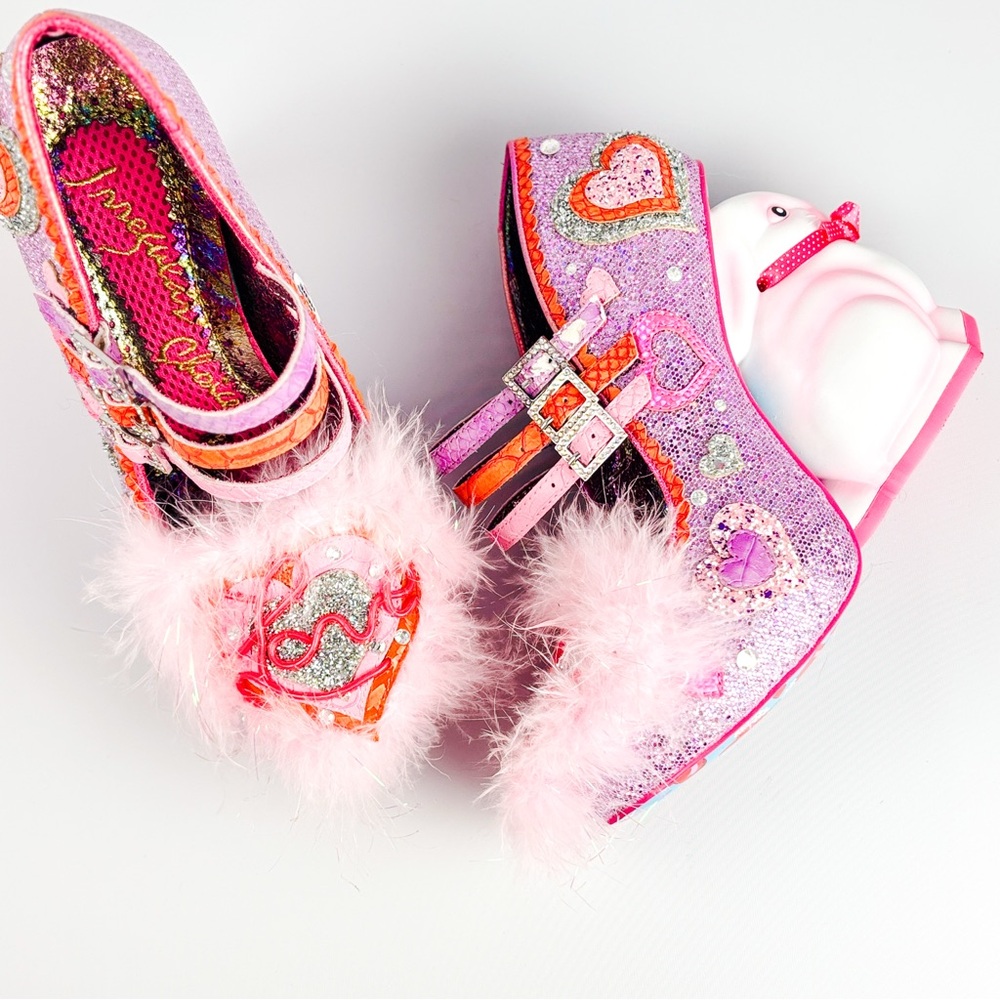 Irregular Choice “Hunnie Bunnie” Light-Up Bunny Heels – Size 39 – Rare Collectib - Picture 2 of 8